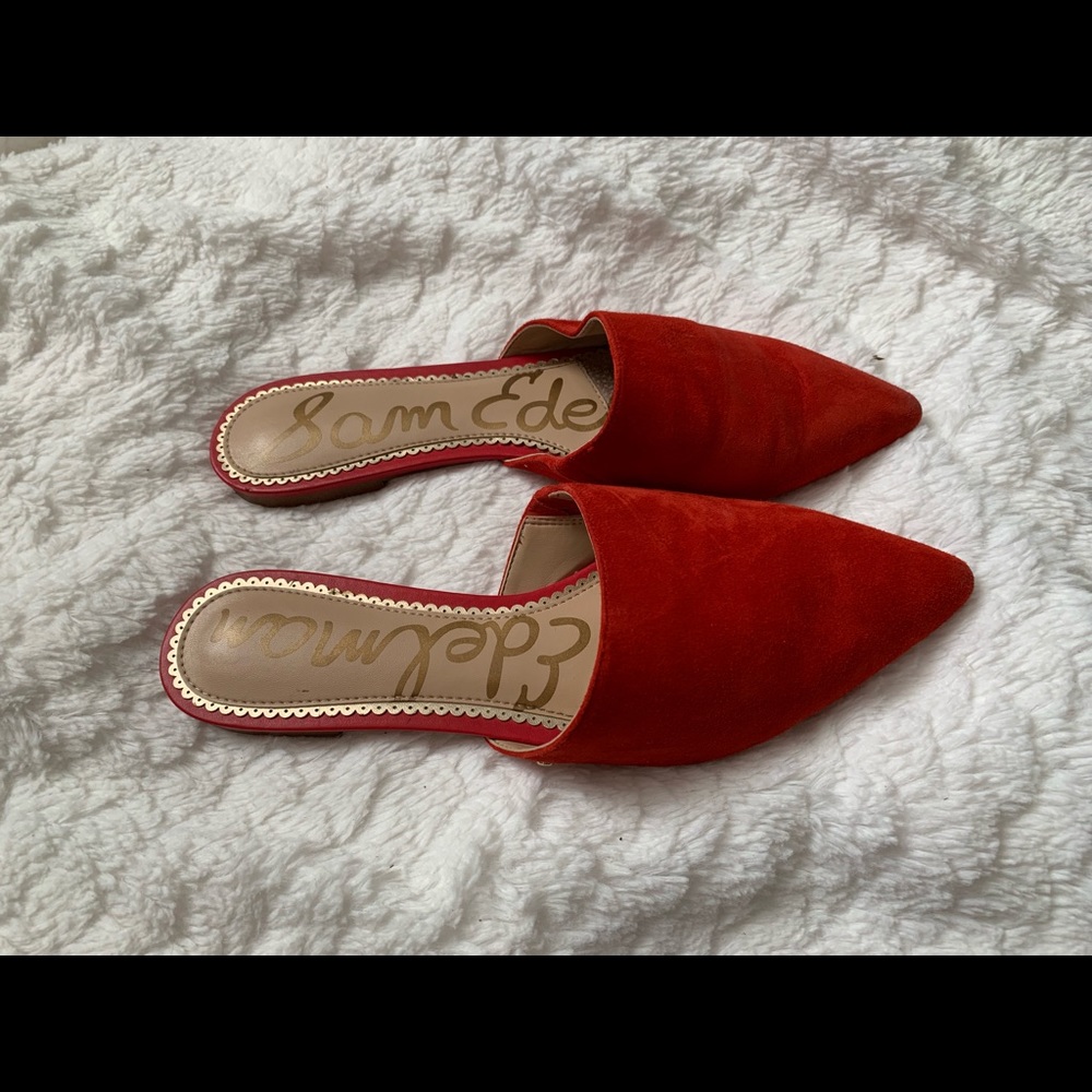 Sam Edelman Red Flats